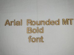 Laser Cut Unfinished Wood Letters or Numbers Arial Rounded MT Bold Font Cutout