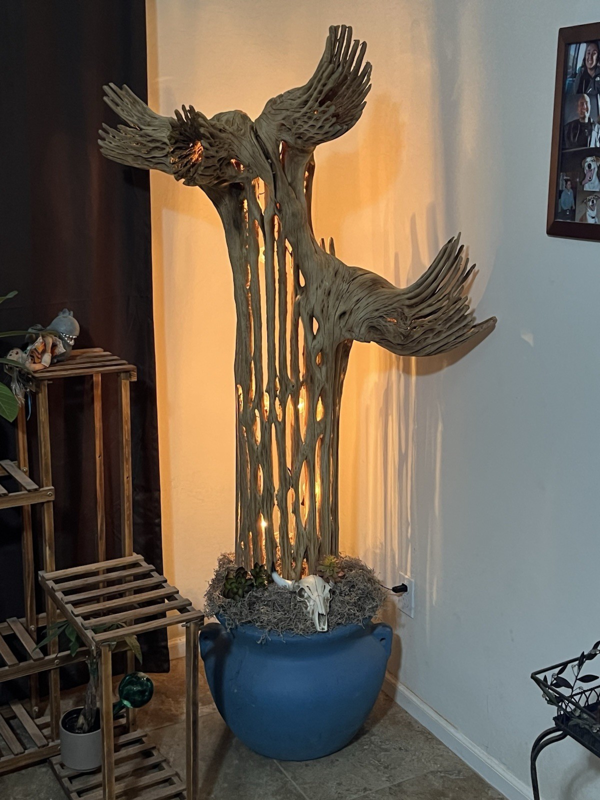Rustic Desert Saguaro Cactus Lamp – Handmade Southwestern Lighting gallery