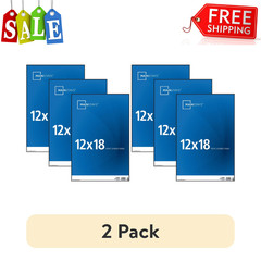 2-Pack Mainstays 12×18 Front Loading Picture Frames Black, Set of 3, Wall Decor