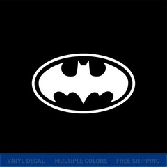 BATMAN Logo Vinyl Decal Sticker Car and Any Surface Multiple Colors & Sizes