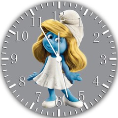 Smurfs Smurfette Frameless Borderless Wall Clock Nice For Gifts or Decor Z122
