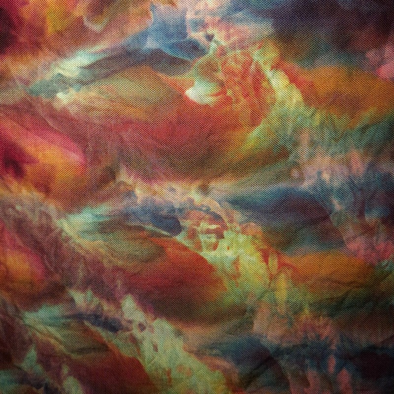 Stunning Quality Handmade Tie Dye Tapestry 44x72in. "Occult Flame" Wall Art gallery