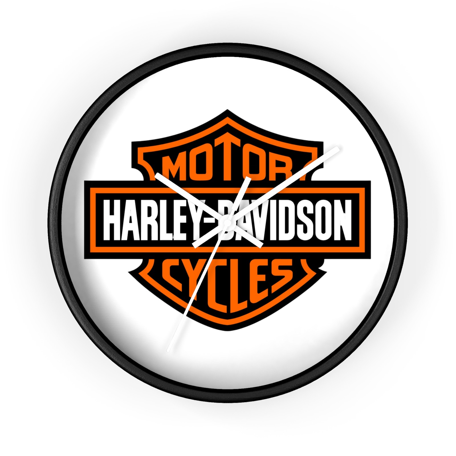 Harley Davidson Shield Wall Clock | Motorcycle Logo Decor gallery