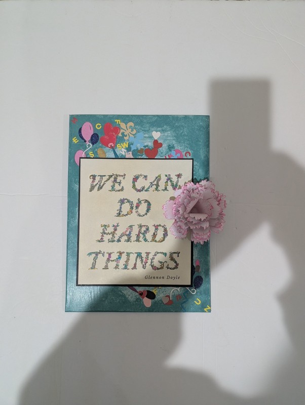 NEW Handcrafted Decorative Sign with Inspirational Quote. Approx 11" X 9" gallery