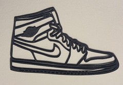 Air Jordan Outline Wall Art