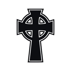 Celtic Cross Vinyl Decal V2 – Irish Ireland Christian Die Cut Sticker