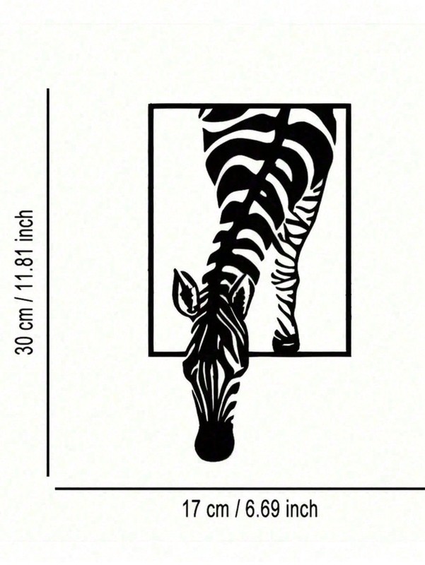 Zebra Wall Art Black and White Animal Print Decor for Living Room Office Bedroom gallery