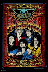 Aerosmith Music Band Concert Cool Wall Art Print Poster