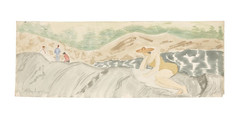 Milton Avery Sunbather : Archival Quality Giclée Art Print
