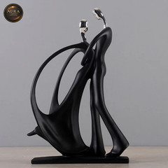 🏛 Modern Latin Dance Decorative Statue 28cm ✨ Collectible Ornament
