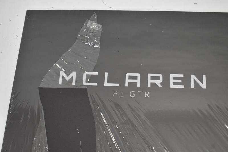 Displate McLaren P1 GTR UK Design Metal Poster Matte Wall Art 17.7" x 12.6" gallery