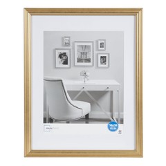 Mainstays 14×18 Matted to 11×14 Traditional Gallery Wall Picture Frame, Gold