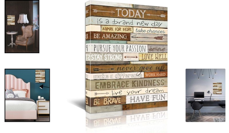 Waterproof and UV Resistant 12x16 Inspirational Canvas - Perfect for Any Room gallery