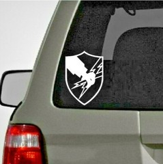 UNITED STATES ARMY SECURITY AGENCY INSIGNIA LOGO Vinyl Window Decal