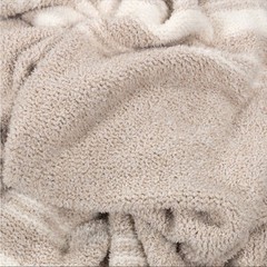 Soft Knit Throw Blanket Beige Ivory Neutral Cozy Sensory Friendly Grandmillenial