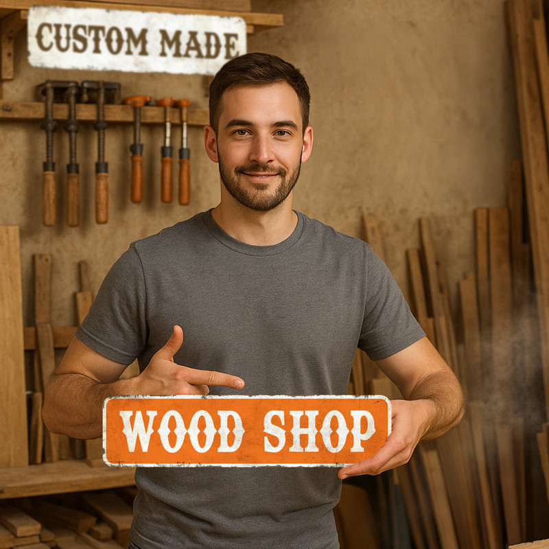 Custom Vintage Street Sign | Personalized Aluminum sign | 4 Sizes | Rustic Decor gallery