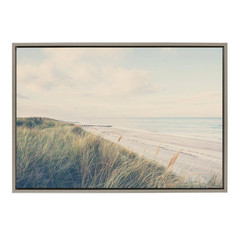 Sylvie the Perfect Day by Laura Evans Framed Canvas Landscape Art Print 23 In. X