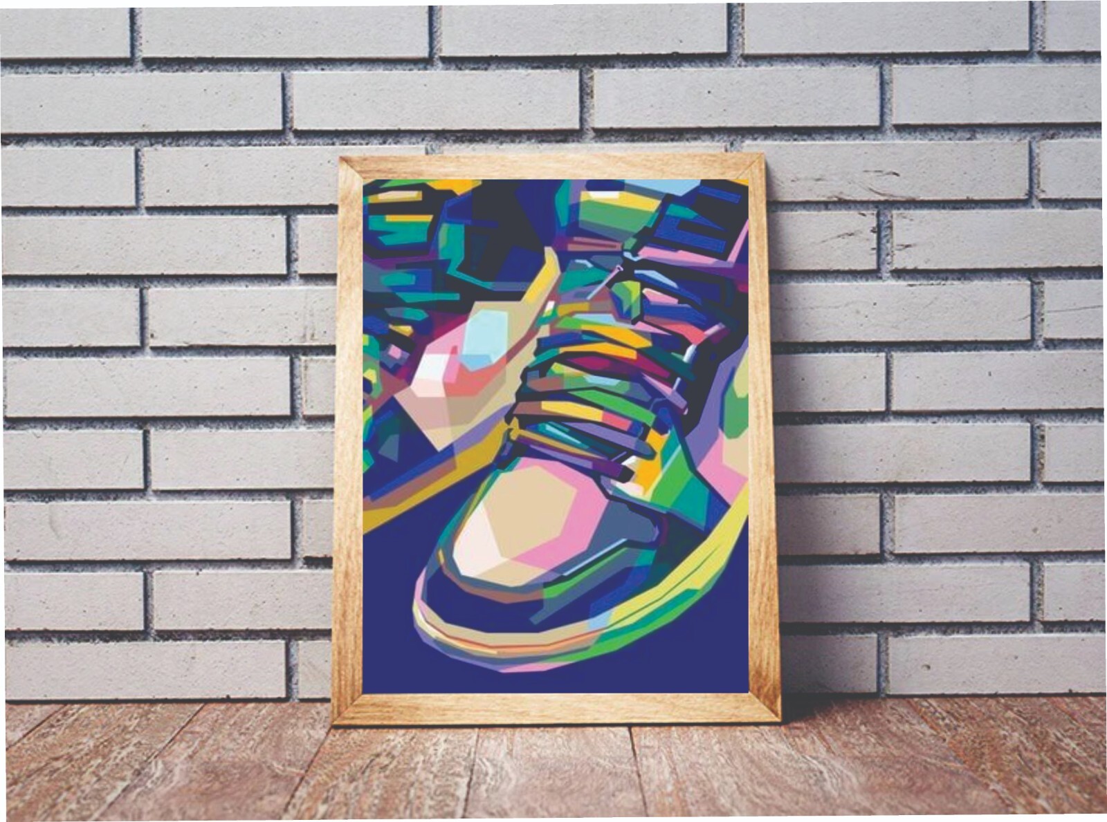 Nike Air Jordan Shoes Poster/Print Wall Art Abstract Picture gallery