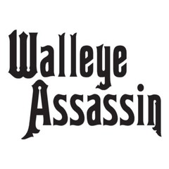 Walleye Assassin Fishing – Decal Sticker – Multiple Color & Sizes – ebn727