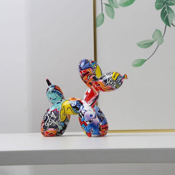 Colorful Balloon Dog Statue Animal Art Modern Home Decor Sculpture Ornament gallery