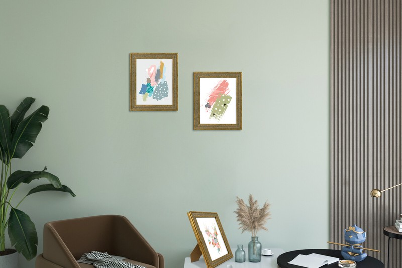 8x10 11x14 Ornate Photo Frame for Picture Poster Real Glass Vertical Horizontal gallery