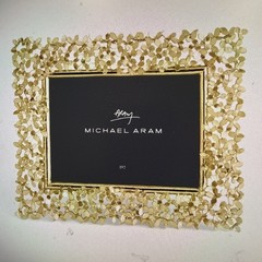 Michael Aram Dandelion 5″ x 7″ Picture Frame New Easel Vertical Or Horizontal