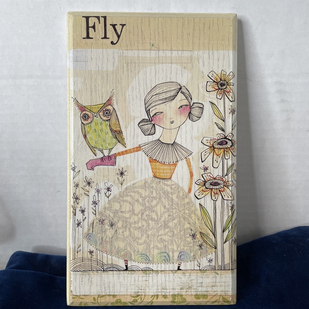 Fly Wall Art By Cori Dantini Happy The Future Demdaco Plaque