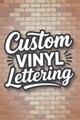 Custom Vinyl Lettering Decal UV Resistant Weatherproof Personalized Car Stickers