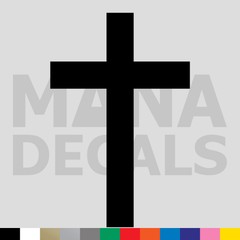 Cross Vinyl Die Cut Decal Sticker – Jesus Christ Christian Religious