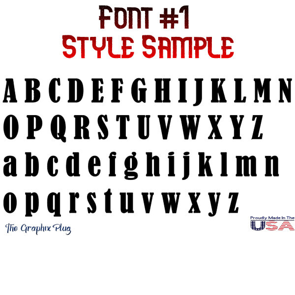 Custom Decal Sticker Vinyl Lettering Personalized Text Window Wall Car Truck gallery