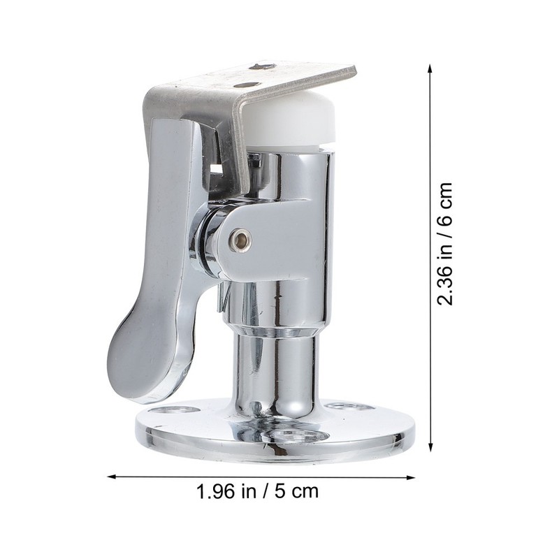 Stainless Steel Boat Yacht Door Stopper Magnetic Ground Mount Door Holder gallery