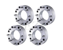 4 Wheel Adapter 6×135 to 8×6.5 Fits 6 Lug F150 Hub For Chevy Add Lug Nut – None