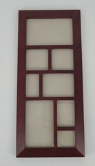 Wooden Multi Photography Family Frame 18″x8″ Brown Photo Vertical Horizontal