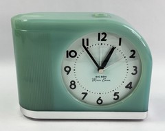 Westclox Big Ben Moonbeam Clock Mint Seafoam Green Retro Light Alarm 43006 Works
