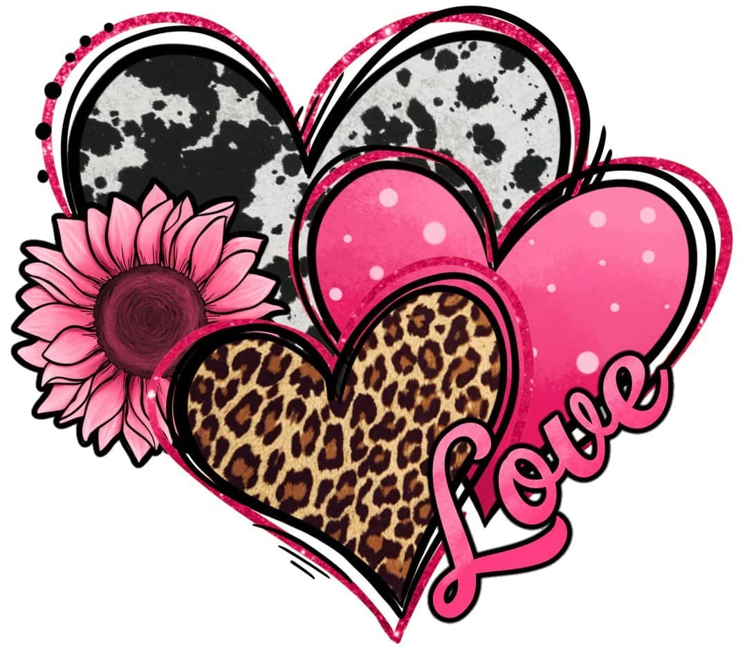 Love Hearts and Flowers Sticker Decal Laptop Wall Mirror Cup Tumblr Locker Bin gallery