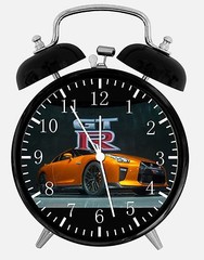 Nissan GTR Alarm Desk Clock 3.75″ Home or Office Decor E290 Nice For Gift