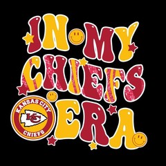 In my Chiefs Era Sticker Decal Laptop Wall Mirror Cup Tumblr Locker Bin