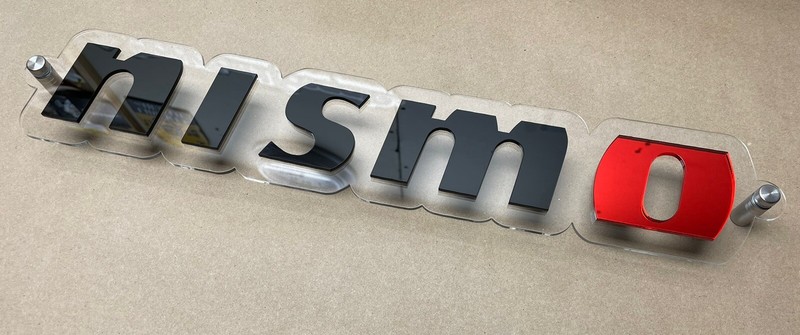 Nismo JDM Stage A Turbo GTR 350z Acrylic Wall Sign Emblem Badge logo Vinyl gallery