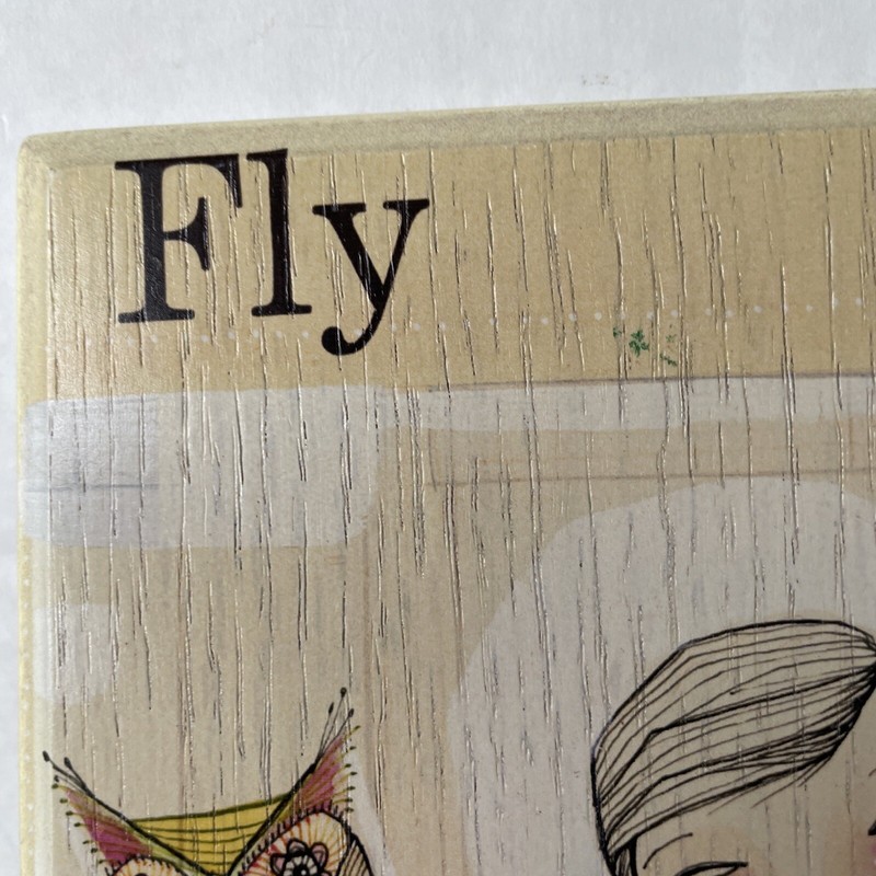 Fly Wall Art By Cori Dantini Happy The Future Demdaco Plaque gallery