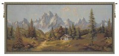 Forest of Eden 27×54 in Jacquard Woven Decorative Wall Tapestry NEW