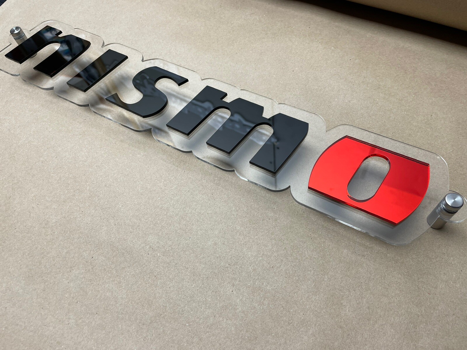 Nismo JDM Stage A Turbo GTR 350z Acrylic Wall Sign Emblem Badge logo Vinyl gallery