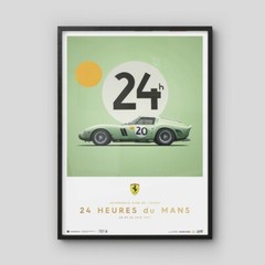 Ferrari 250 GTO | 1962 Green | Collector’s Edition 24h Le Mans Poster