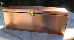 11″ Tea Bag Metal Container Copper Finish – Hearth & Hand™ with Magnolia